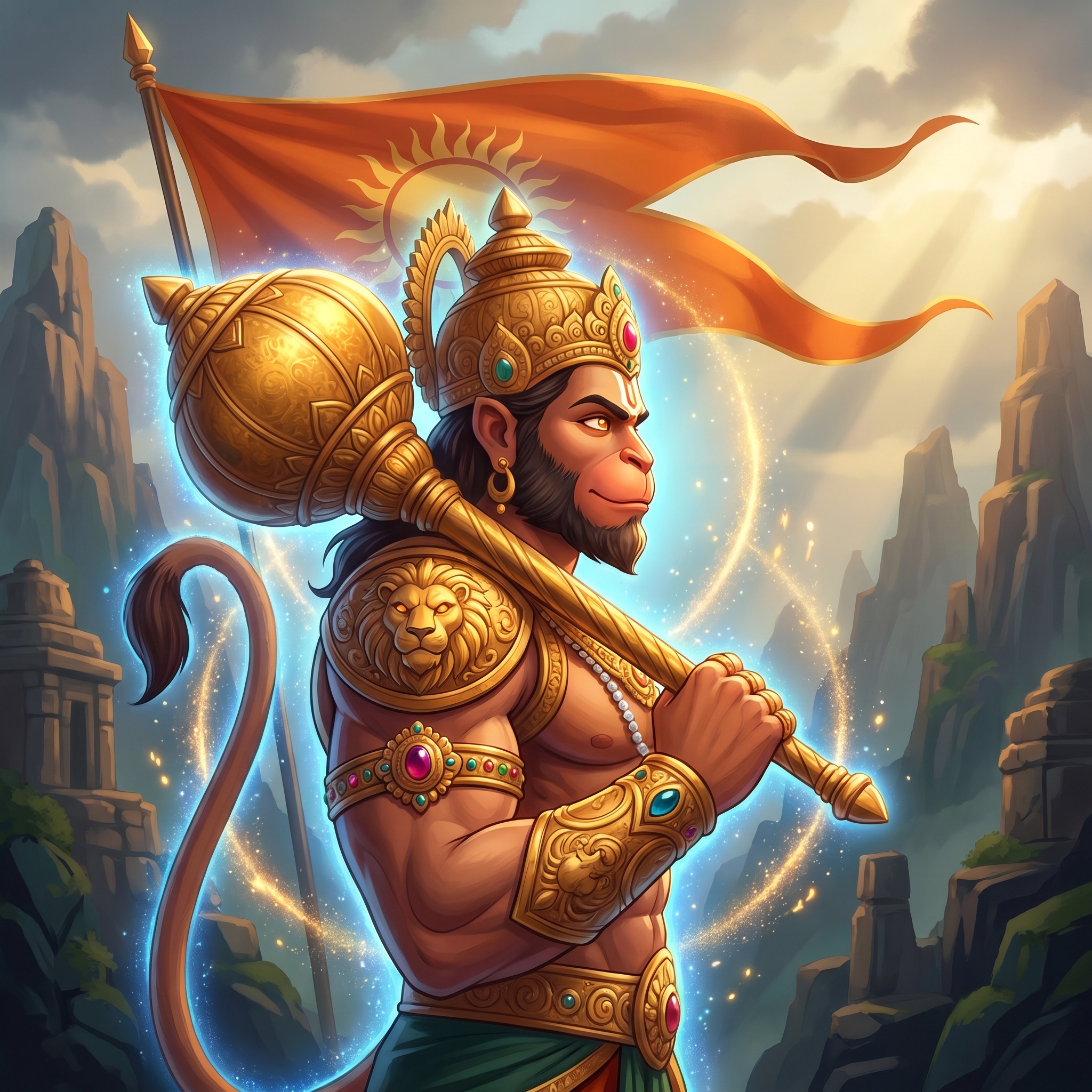Majestic Lord Hanuman